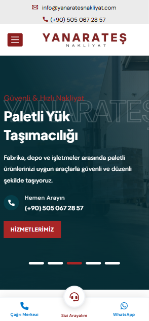 MED10 mobil web sitesi projesi