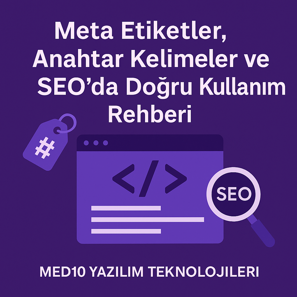 Meta Etiketler, Anahtar Kelimeler ve SEO’da Doğru Kullanım Rehberi