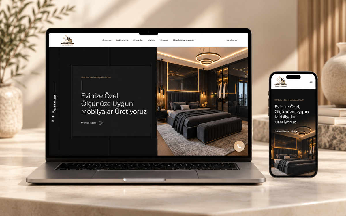 Koreli Mobilya - Kurumsal Web Sitesi