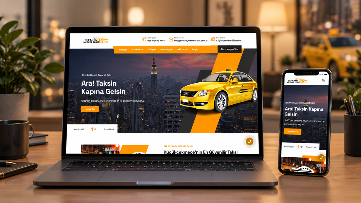 Sefaköy Merkez Taksi - Kurumsal Web Sitesi