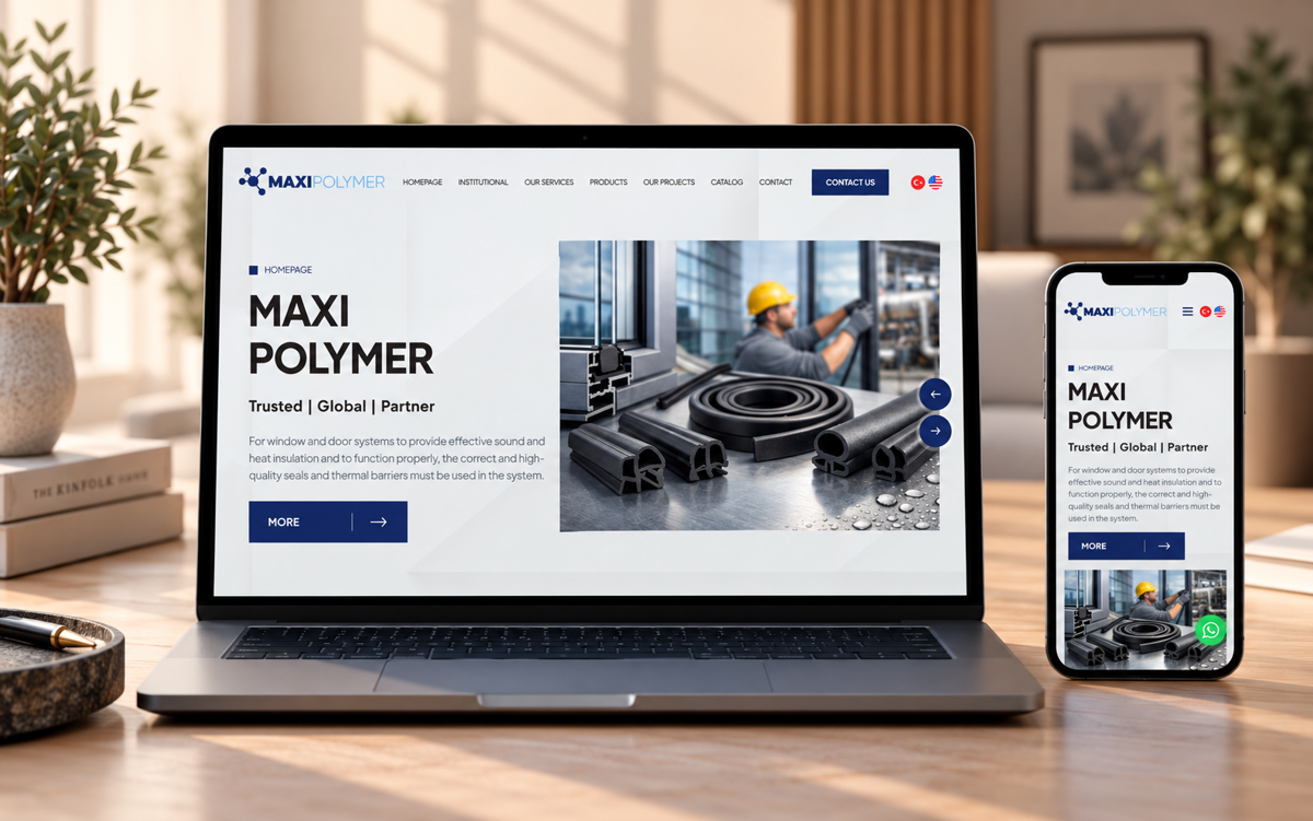 Maxi Polymer - Kurumsal web Sitesi