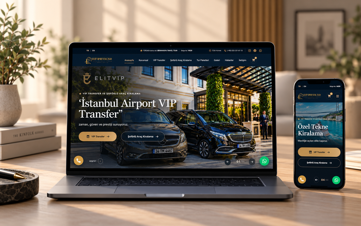 Elit Vip Rental 2 Go - Kurumsal Web Sitesi