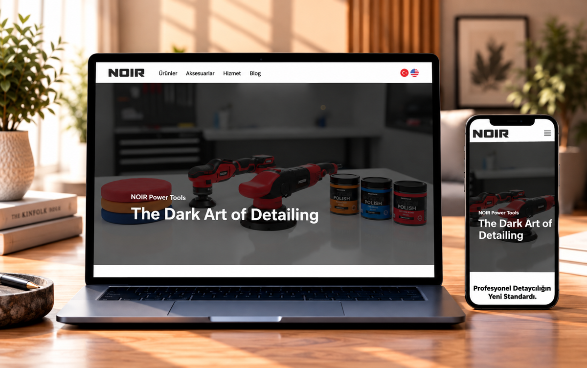 Noir Tools - Kurumsal Web Sitesi