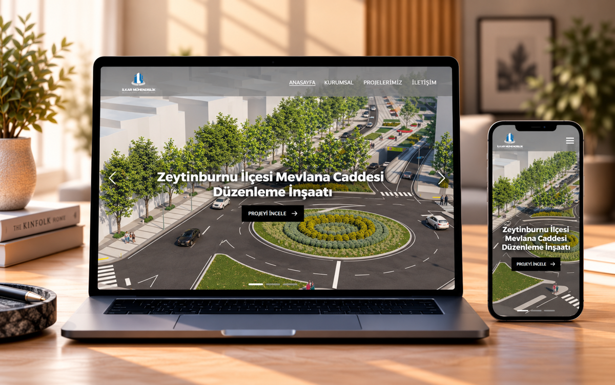 İlkar Mühendislik - Kurumsal Web Sitesi