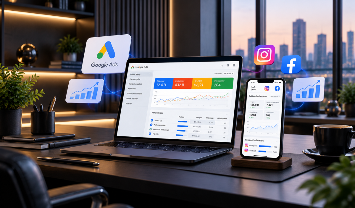 Google Ads ve Meta Reklam Yönetimi - MED10 Profesyonel Hizmet Çözümleri